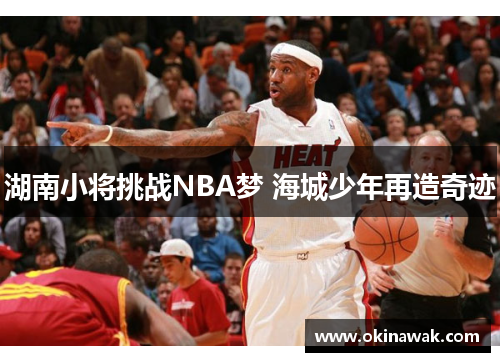 湖南小将挑战NBA梦 海城少年再造奇迹