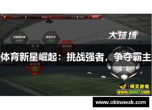 体育新星崛起：挑战强者，争夺霸主